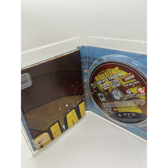 Borderlands: Game of the Year Edition Playstation 3 Complete W/ Poster - TESTED - Picture 5 of 8